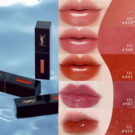 ysl lip 440|YSL vernis a lipstick.